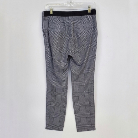 ZARA Pull On Plaid Pants Sz M - Picture 7 of 14